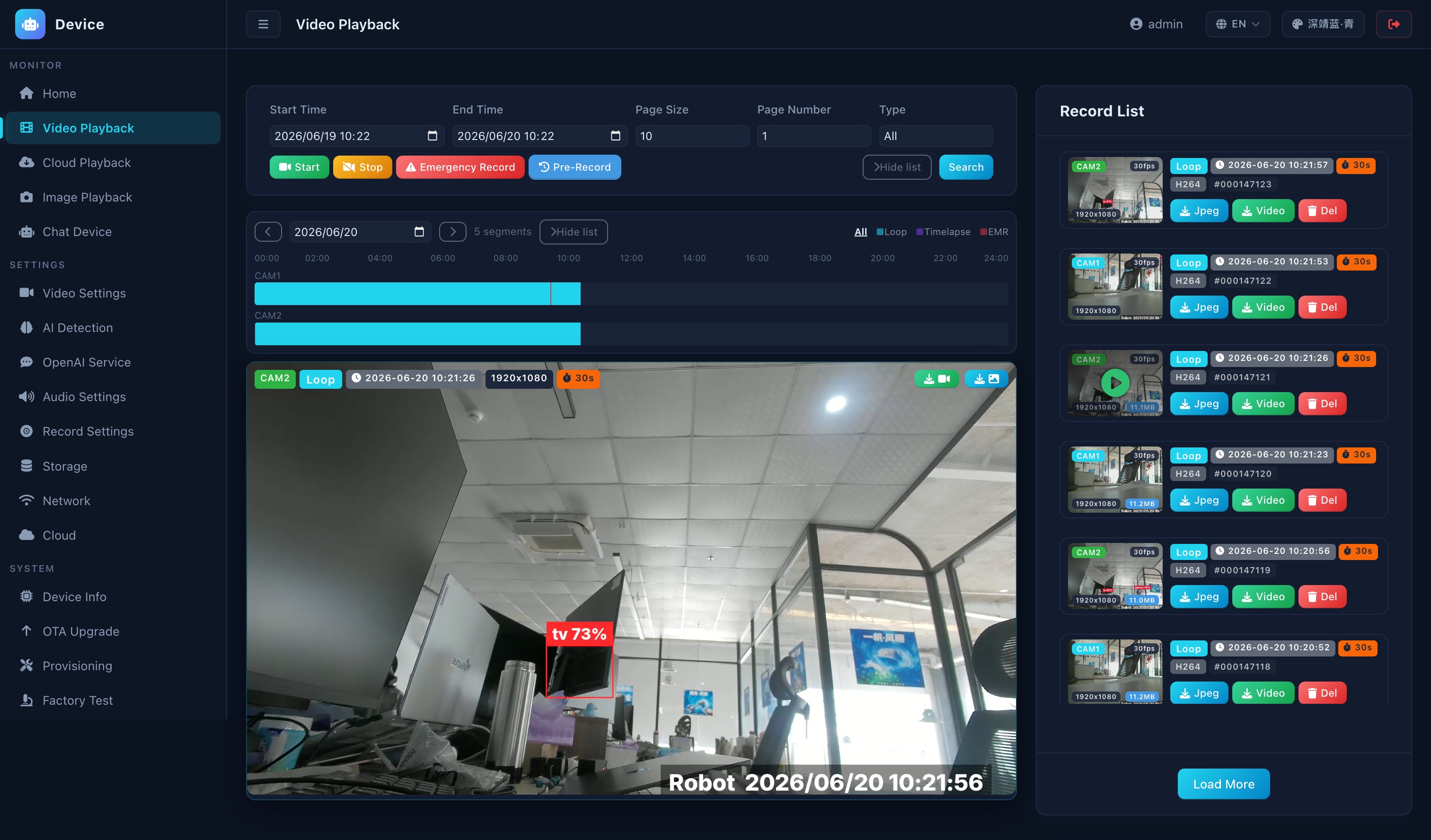 Video Playback
