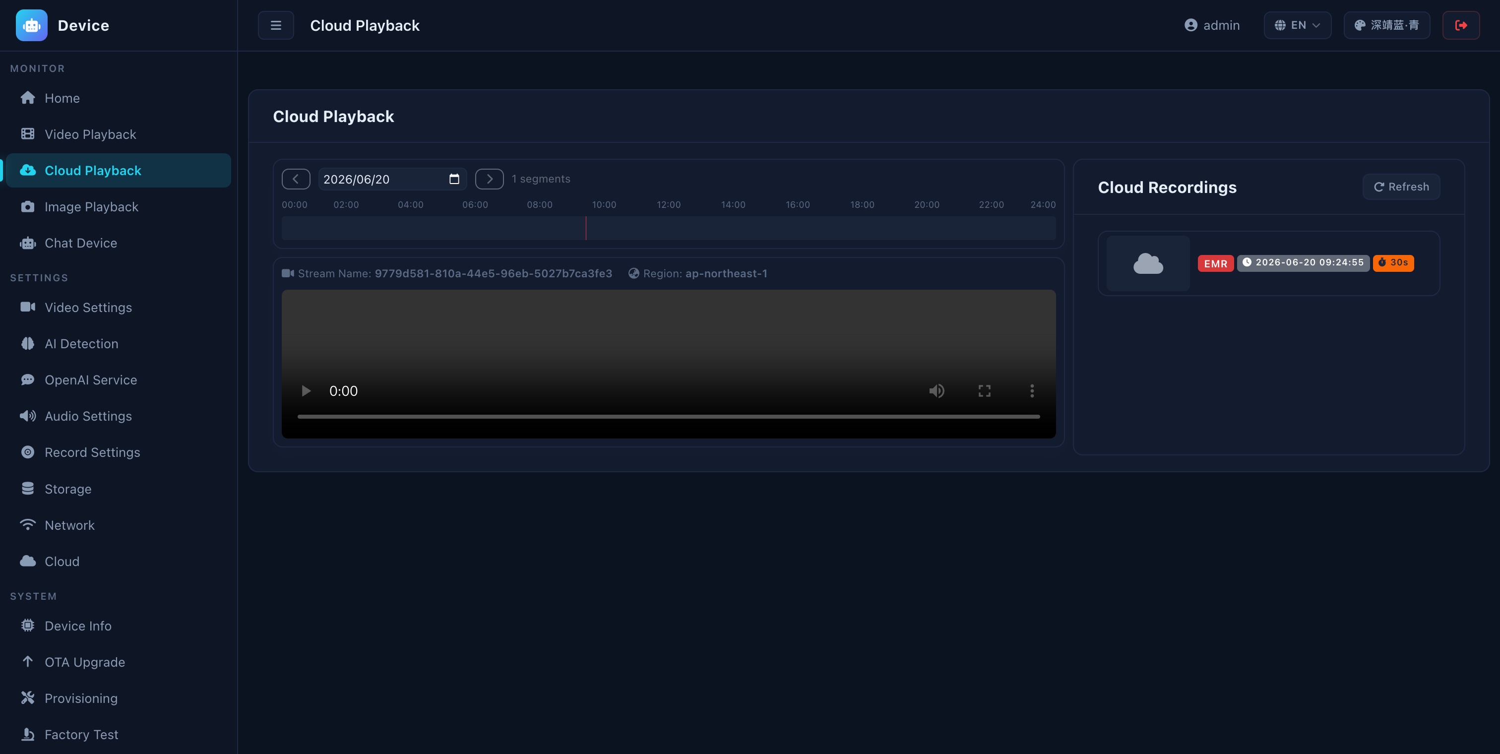 Cloud Playback
